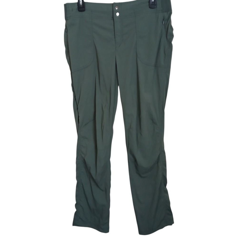 Athleta Size 12 GreenWomen's Technical Hiking Pants / Outdoor Utility Pants - Picture 2 of 13